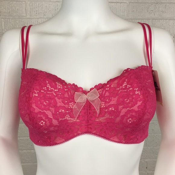 Wacoal b.tempt'd Pink Fuschia Balconette Bra - Picture 1 of 6
